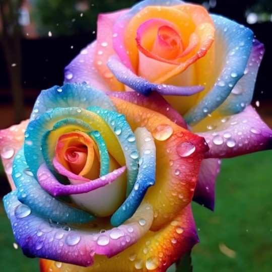 Regenbogenrosen: Ein Farbenfrohes Wunder in Ihrem Garten! 🌈🌹